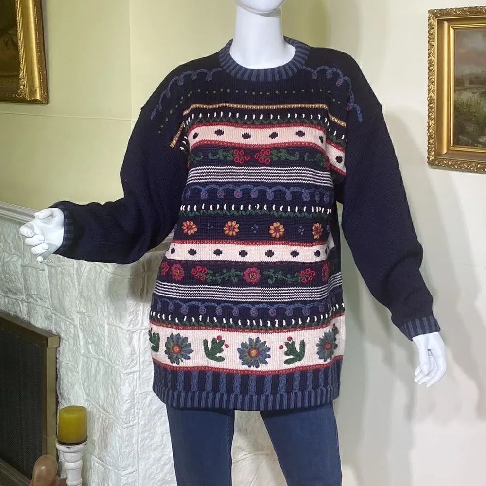 Vintage Tulchan 100% Wool Sweater - Picture 2 of 15